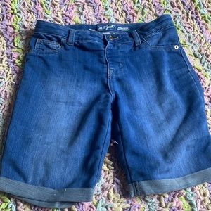 Cat & Jack long blue soft shorts